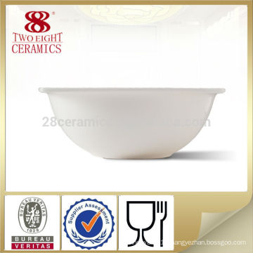 Porcelain chinese white square soup salad bowls bowl for restaurant